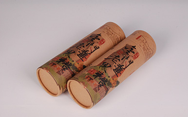 Tea package custom printing tube